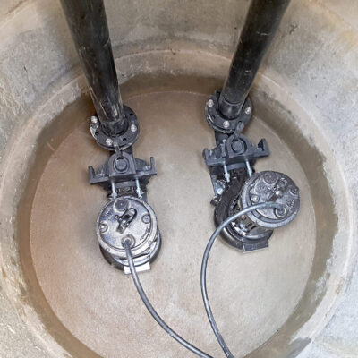 Entwässerungstechnik Doppelpumpenanlage Regenwasser
